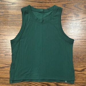Lululemon Athletica Green Muscle Tee Sleeveless Top
